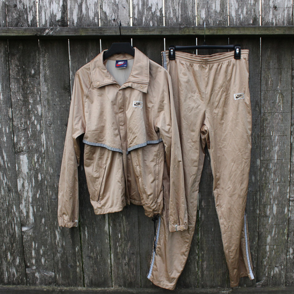 Vtg Nike Goretex Tracksuit 98s Gold 